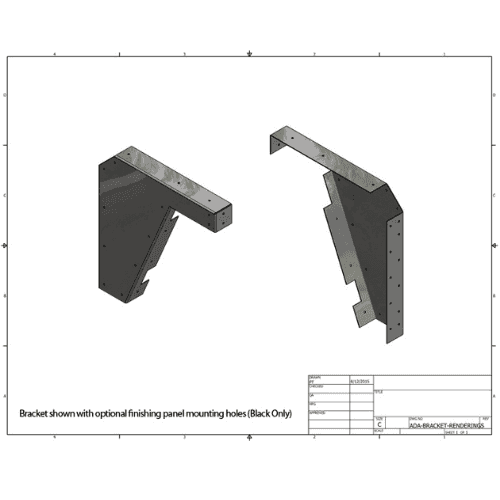 BRACKET-ADA-BLACK-21-USA thumbnail 1