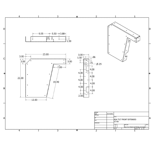 BRACKET-ADA-STAINLESS STEEL-23 thumbnail 4