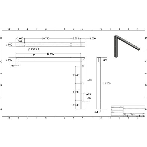 BRACKET-C(1.0)-15-WHITE thumbnail 3