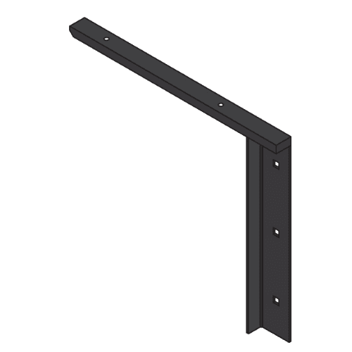 BRACKET-CFLAT(1.0)-12-BLACK thumbnail 1