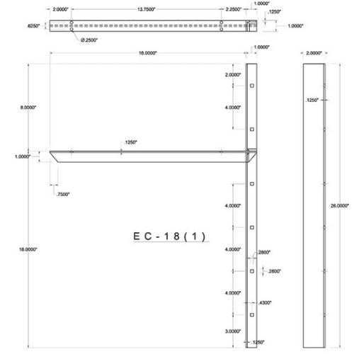 BRACKET-EC(1.0)-18-WHITE thumbnail 3