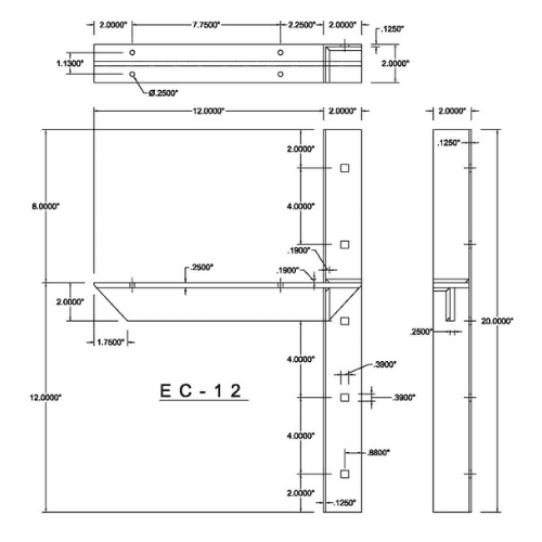 BRACKET-EC(2.0)-12-ALMOND thumbnail 2