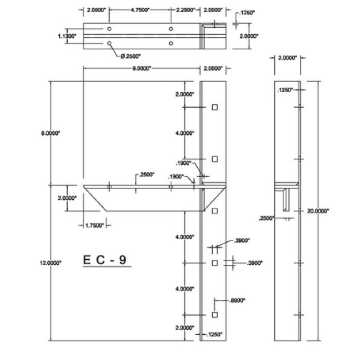 BRACKET-EC(2.0)-9-ALMOND thumbnail 2