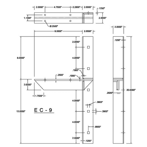 BRACKET-EC(2.0)-9-GRAY thumbnail 2