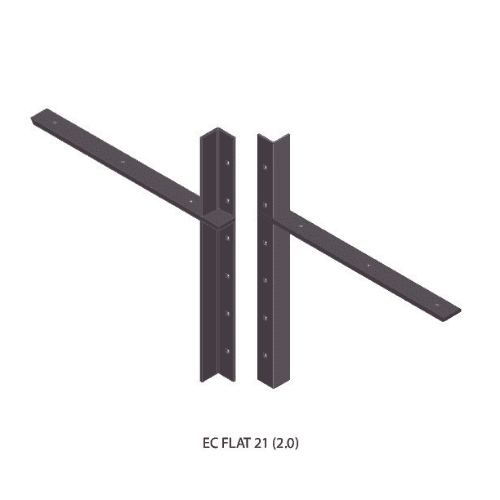 BRACKET-ECFLAT(2.0)-21-WHITE thumbnail 1
