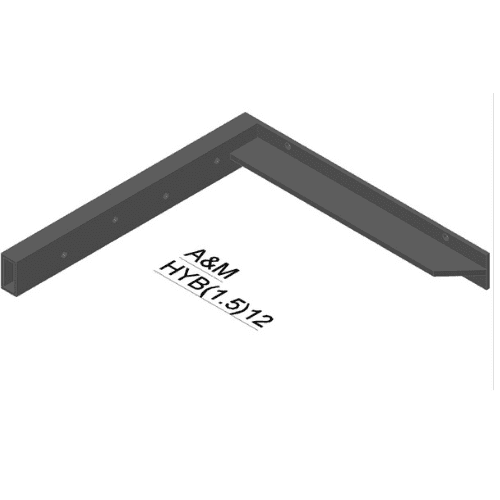 BRACKET-HYB(1.5)-12-WHITE thumbnail 2