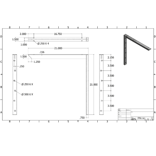 BRACKET-HYB(1.5)-21-BLACK thumbnail 3
