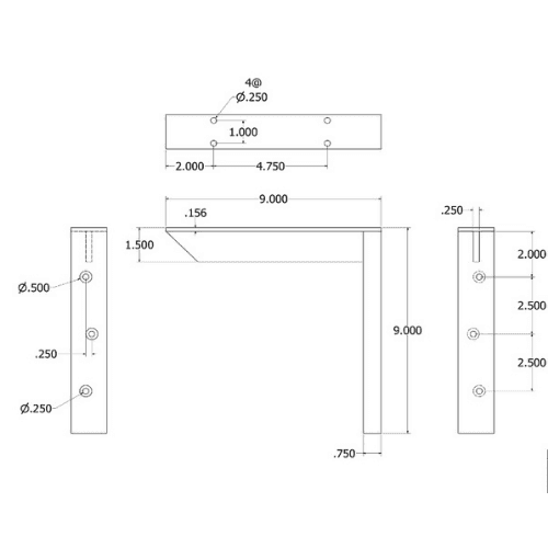 BRACKET-HYB(1.5)-9-WHITE thumbnail 2