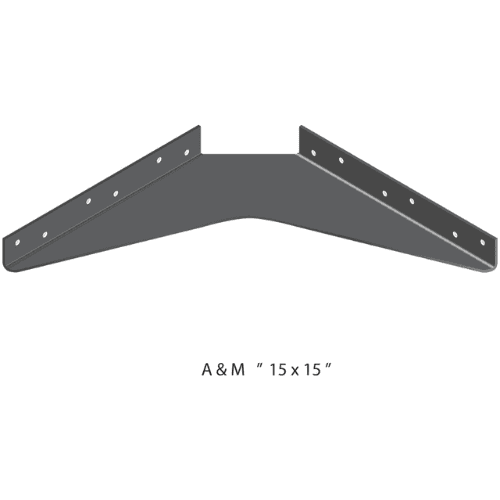 BRACKET-15X15-WHITE - image 2