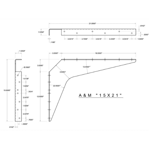 BRACKET-15X21-BROWN - image 3