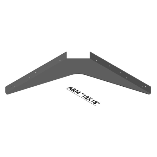 BRACKET-18X18-ALMOND - image 2