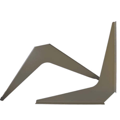 BRACKET-21X21-ALMOND - image 1