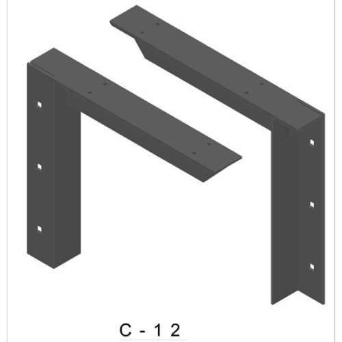 BRACKET-C(2.0)-12-WHITE - image 2