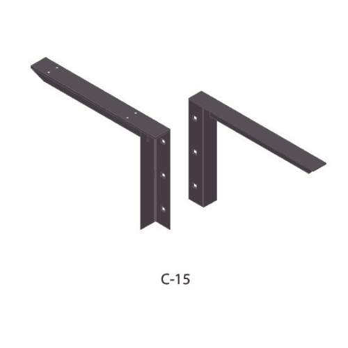 BRACKET-C(2.0)-15-WHITE - image 1