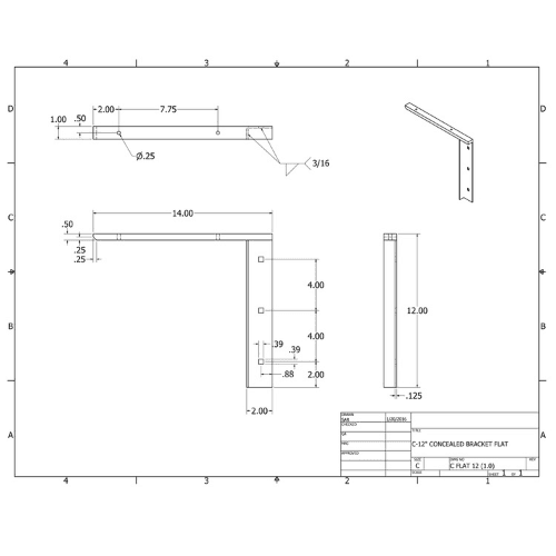 BRACKET-CFLAT(1.0)-12-BLACK - image 3