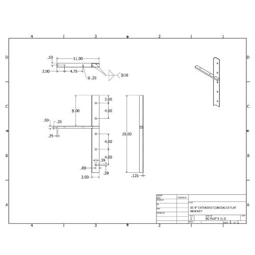 BRACKET-ECFLAT(1.0)-9-BLACK - image 2