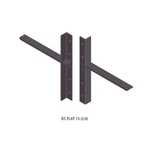 BRACKET-ECFLAT(2.0)-15-BLACK - image 1