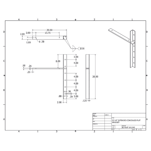 BRACKET-ECFLAT(2.0)-18-BLACK - image 3