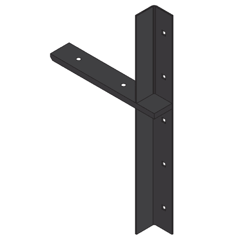 BRACKET-ECFLAT(2.0)-9-BLACK - image 1