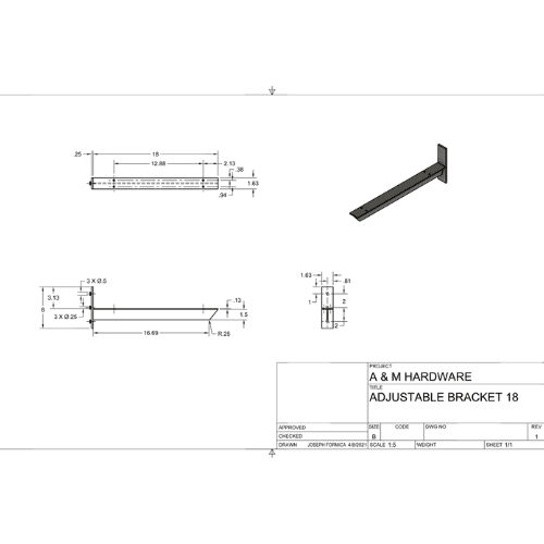 BRACKET-HDHYB18-BLACK - image 3