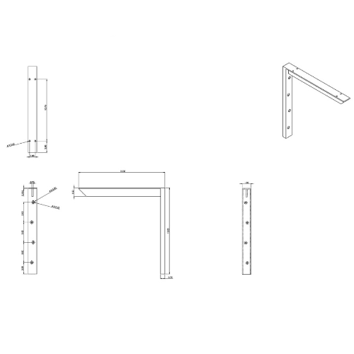 BRACKET-HYB(1.5)-15-WHITE - image 2