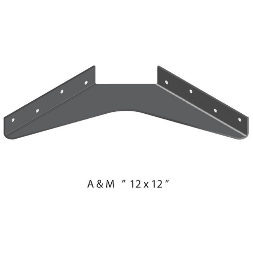 BRACKET-12X12-GRAY - image 2