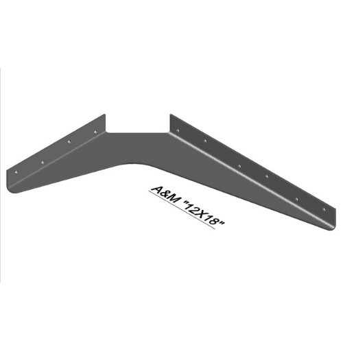 BRACKET-12X18-BROWN - image 1