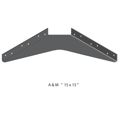 BRACKET-15X15-BROWN - image 1