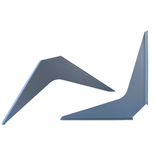 BRACKET-18X18-GRAY - image 1