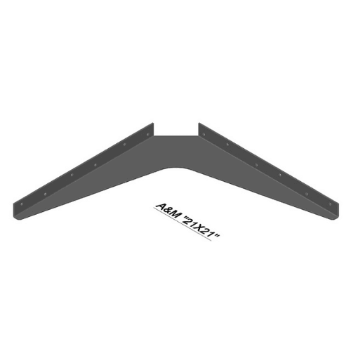 BRACKET-21X21-BLACK - image 2