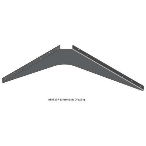 BRACKET-29X35-BROWN - image 1