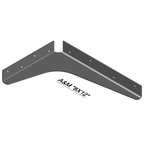 BRACKET-8X12-GRAY - image 2