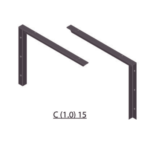 BRACKET-C(1.0)-15-WHITE - image 2