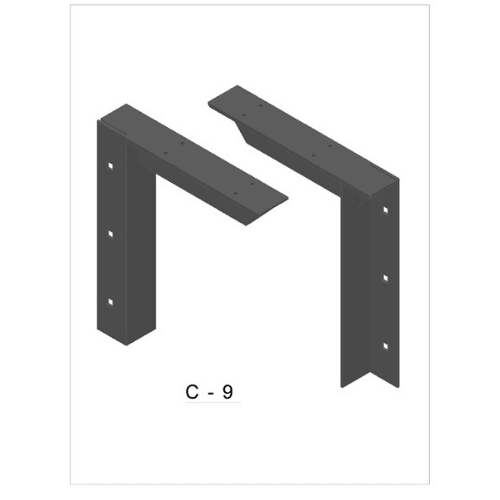 BRACKET-C(2.0)-9-GRAY - image 1