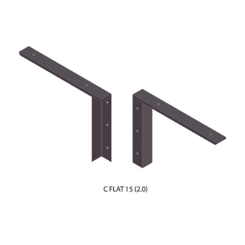 BRACKET-CFLAT(2.0)-15-BLACK - image 2