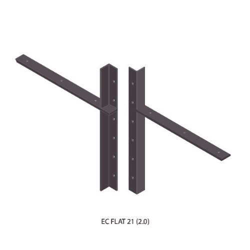 BRACKET-ECFLAT(2.0)-21-BLACK - image 1