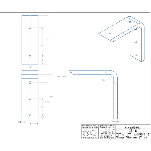BRACKET-SF6-BLACK - image 2