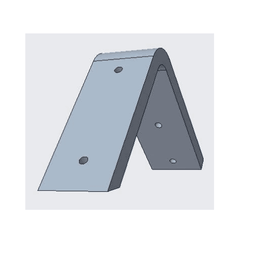 BRACKET-SF6-WHITE - image 1
