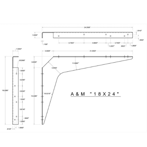 BRACKET-18X24-BLACK - image 3