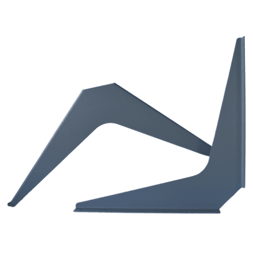 BRACKET-21X21-GRAY - image 1