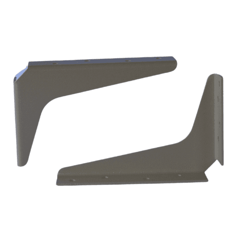 BRACKET-5X8-ALMOND - image 1